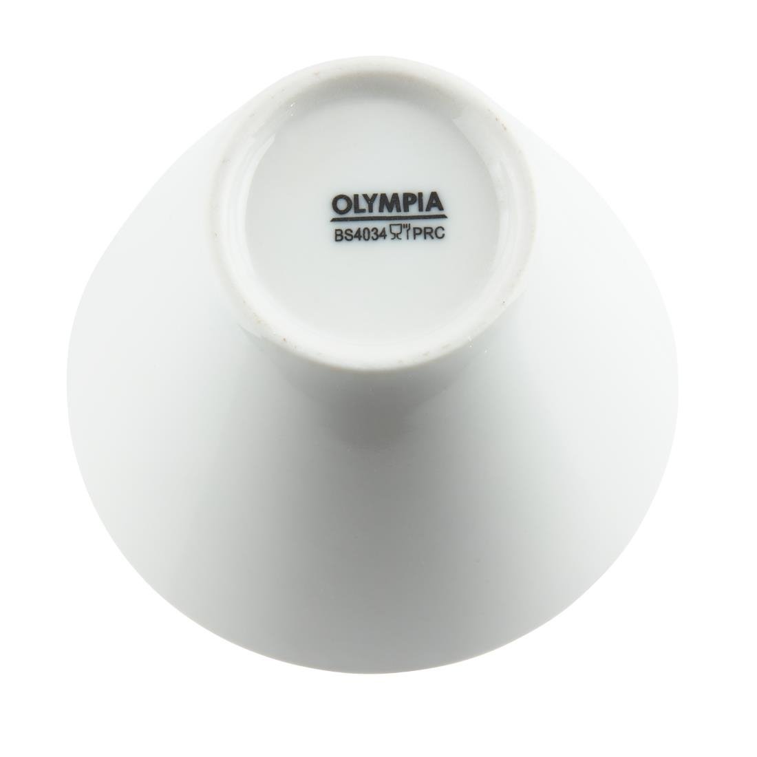 Olympia Whiteware Conical Ramekin White 110mm (6 Pack) - CM165