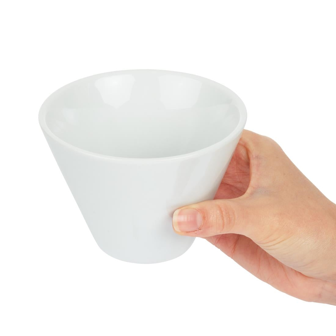 Olympia Whiteware Conical Ramekin White 110mm (6 Pack) - CM165