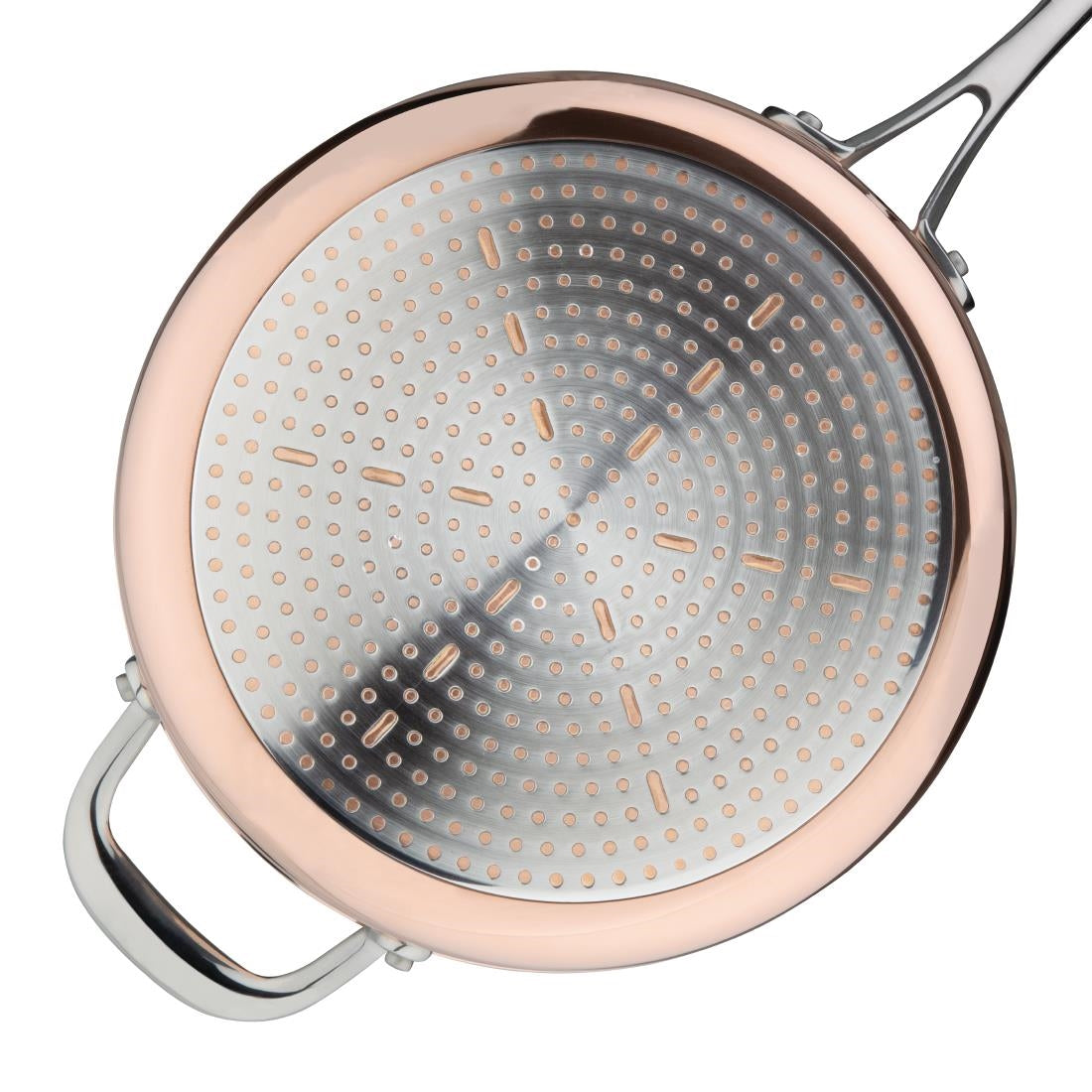 Vogue Copper Tri-Wall Sauté Pan 240mm - CM676