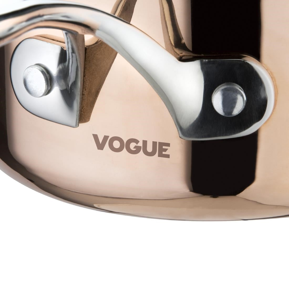 Vogue Copper Tri-Wall Flared Sauté Pan 200mm - CM677