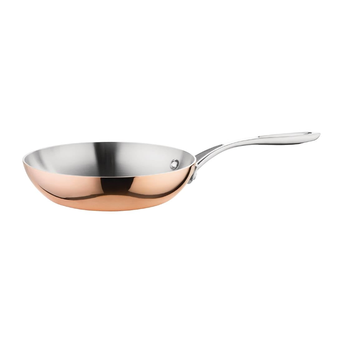 Vogue Copper Tri-Wall Frying Pan 200mm - CM678