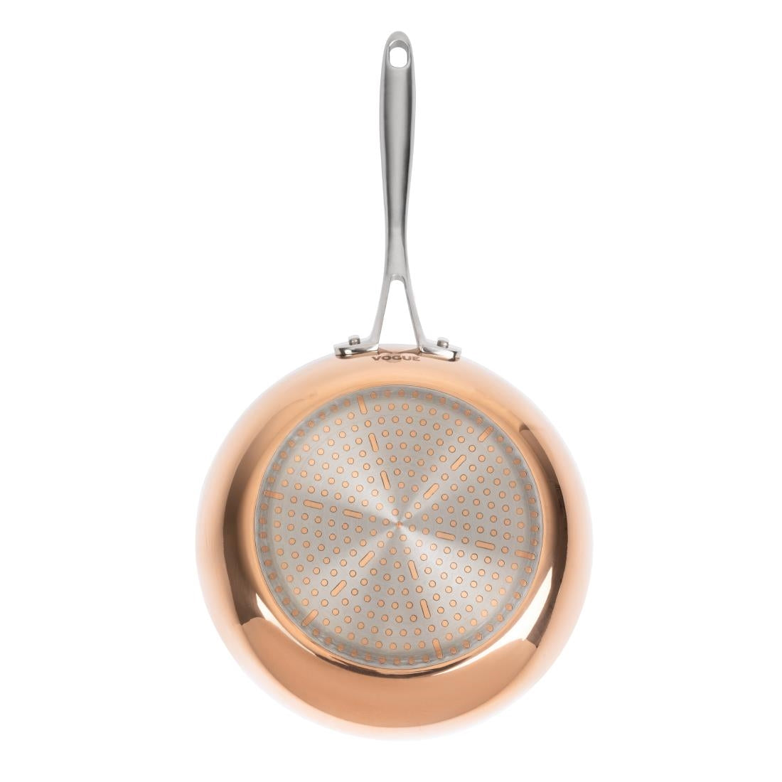 Vogue Copper Tri-Wall Frying Pan 240mm - CM679