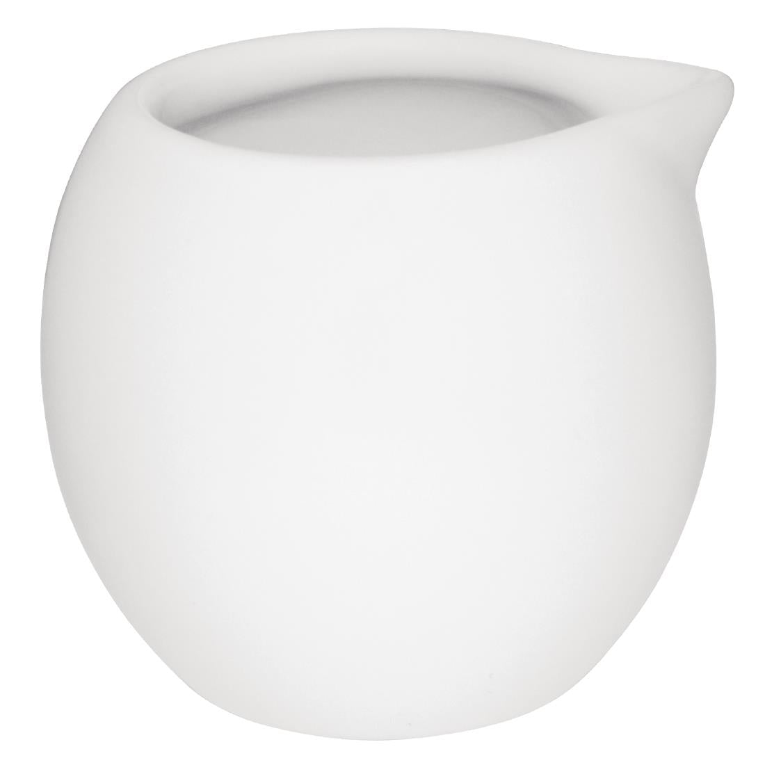 Olympia Cafe Milk Jug White - 70ml (Box 6) - CM754