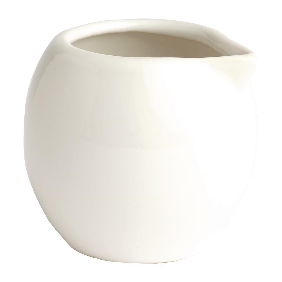 Olympia Cafe Milk Jug White - 70ml (Box 6) - CM754