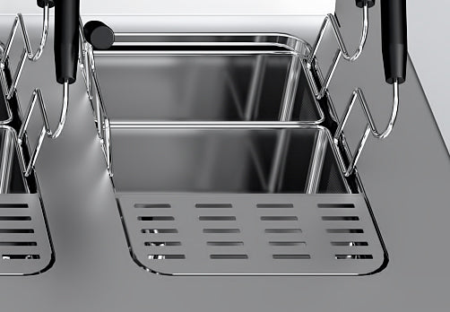 Fagor Kore 700 Series CP-G7 Gas Pasta Cooker with Basket - 2 or 4 Baskets