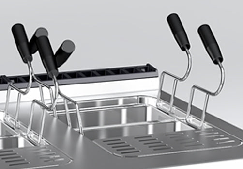 Fagor Kore 700 Series CP-G7 Gas Pasta Cooker with Basket - 2 or 4 Baskets