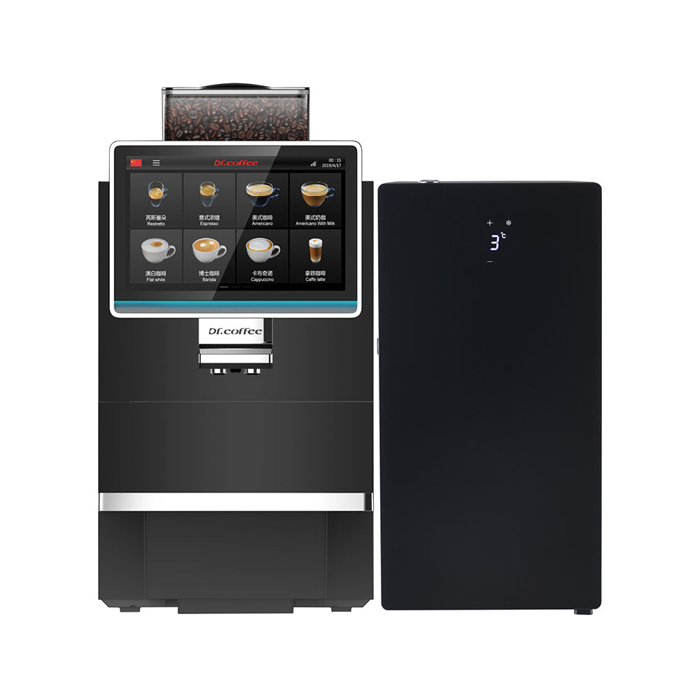 Dr Coffee "Break Big" With Milk Fridge - Fully Automatic Coffee Machine