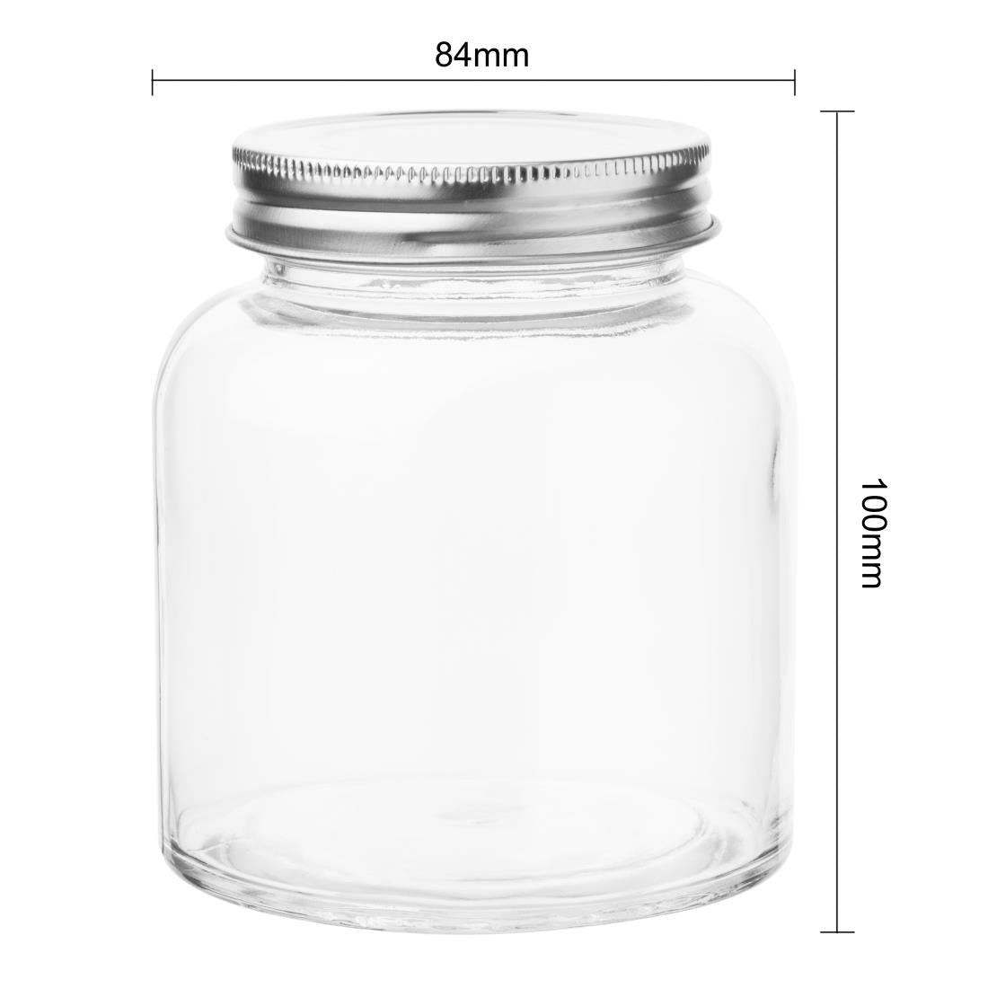 Vogue Screw Top Preserve Jars 330ml - CP082