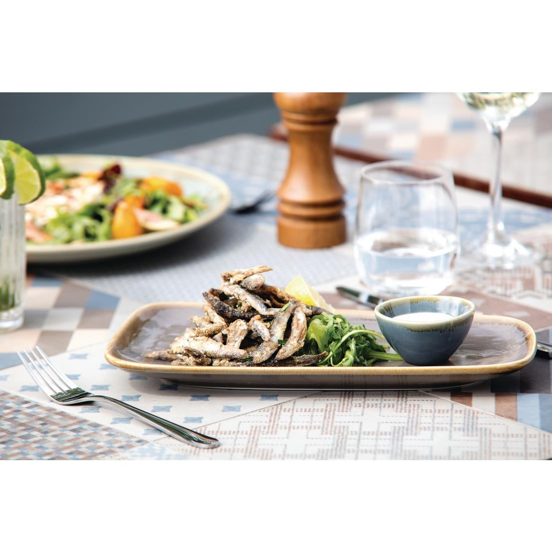 Olympia Kiln Dipping Pot Ocean 70mm - CP957