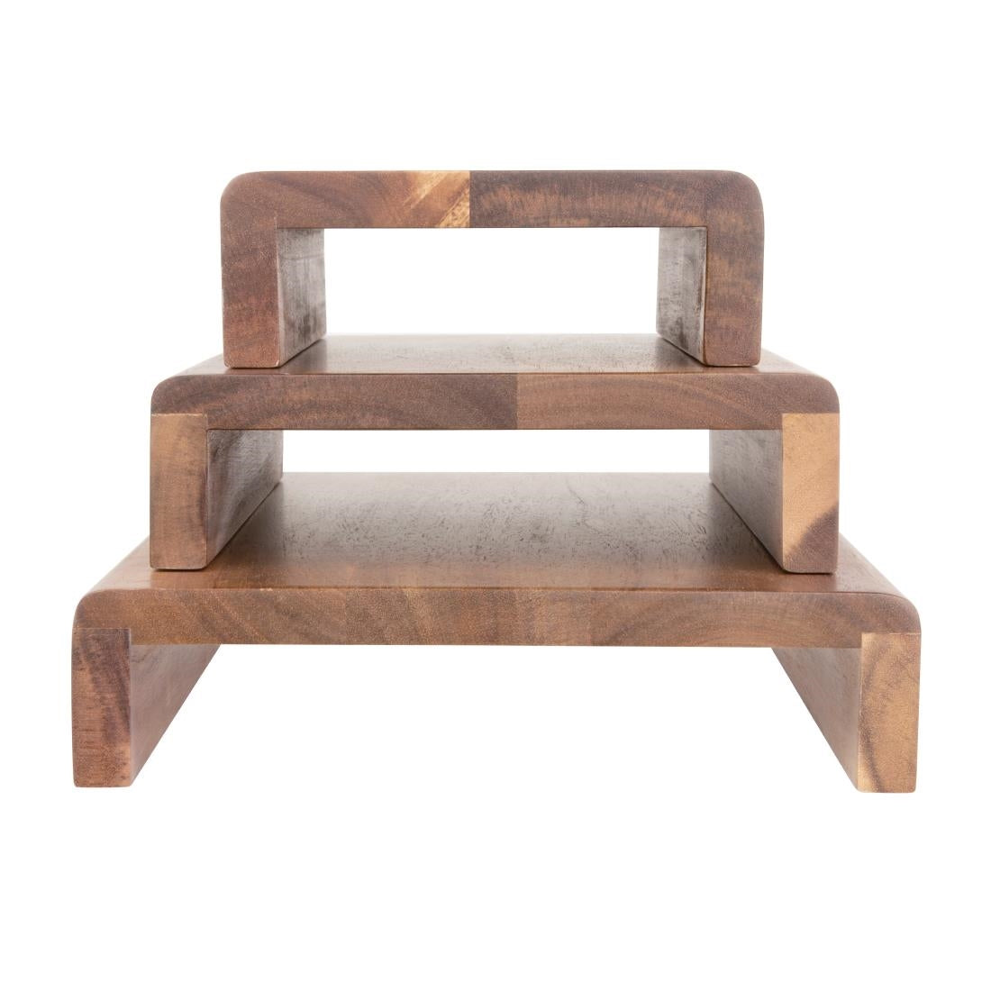 Olympia Acacia Wood Riser Set (3 Pack) - CP697