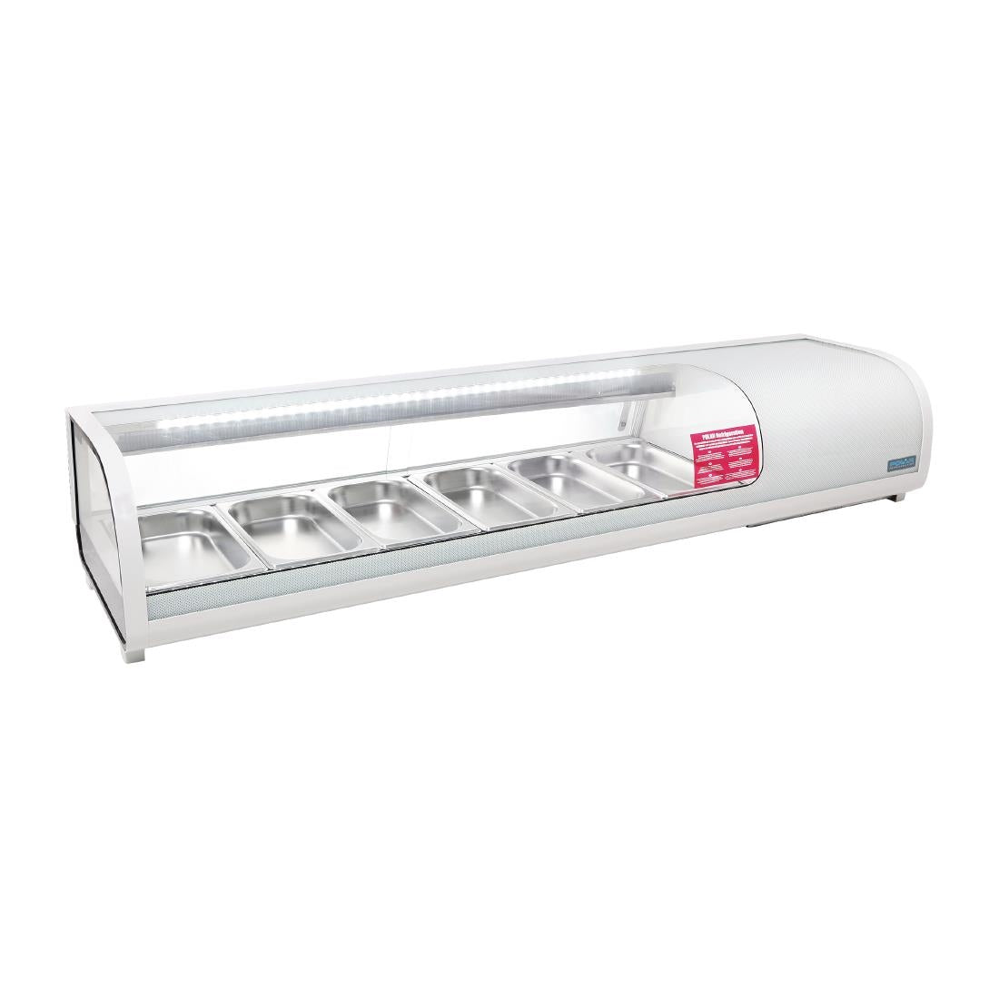 Polar G-Series Energy Efficient Tapas Display Fridge - GP296-A