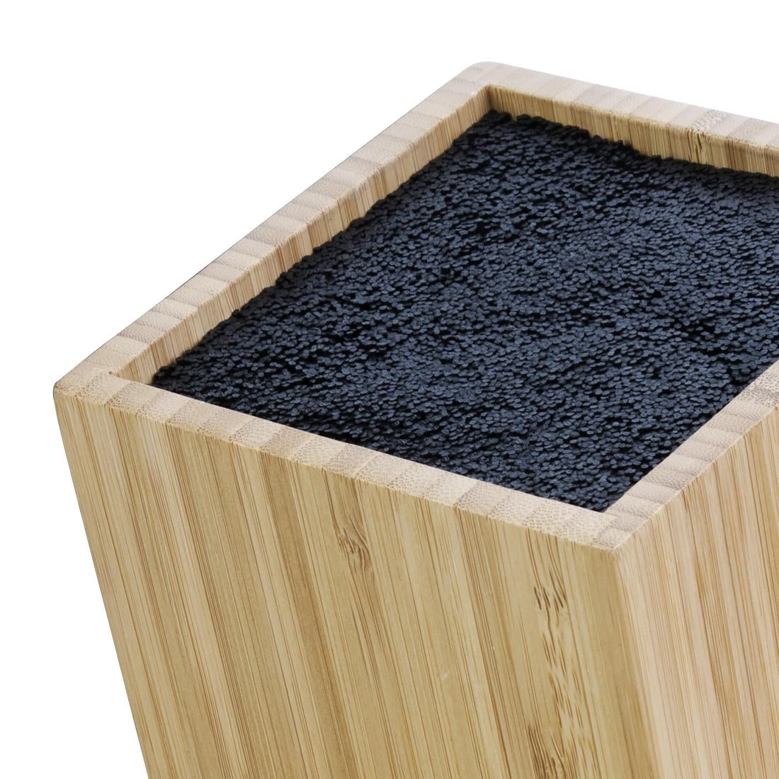 Vogue Wooden Universal Knife Block - CP862