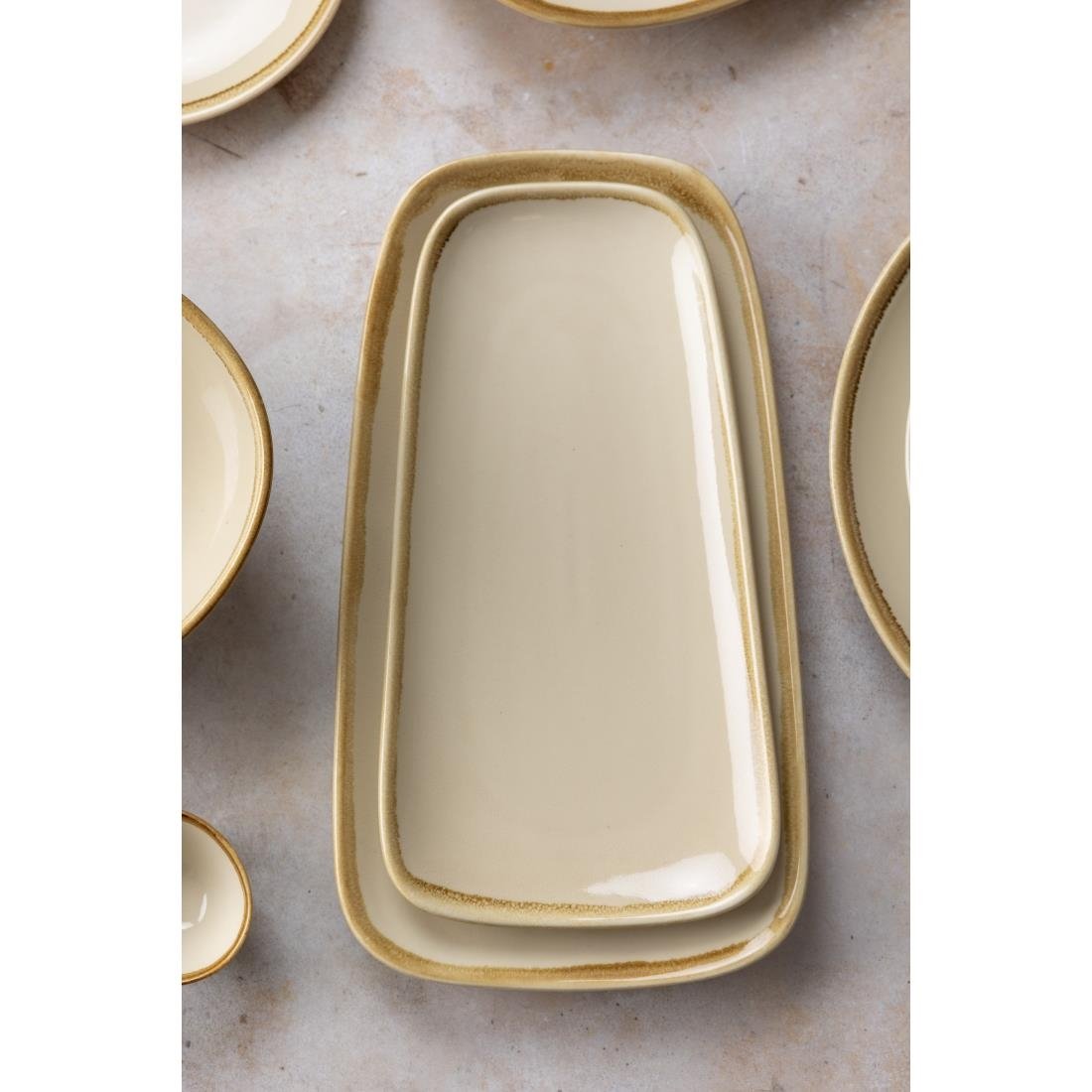 Olympia Kiln Platter Sandstone 295mm - CP170