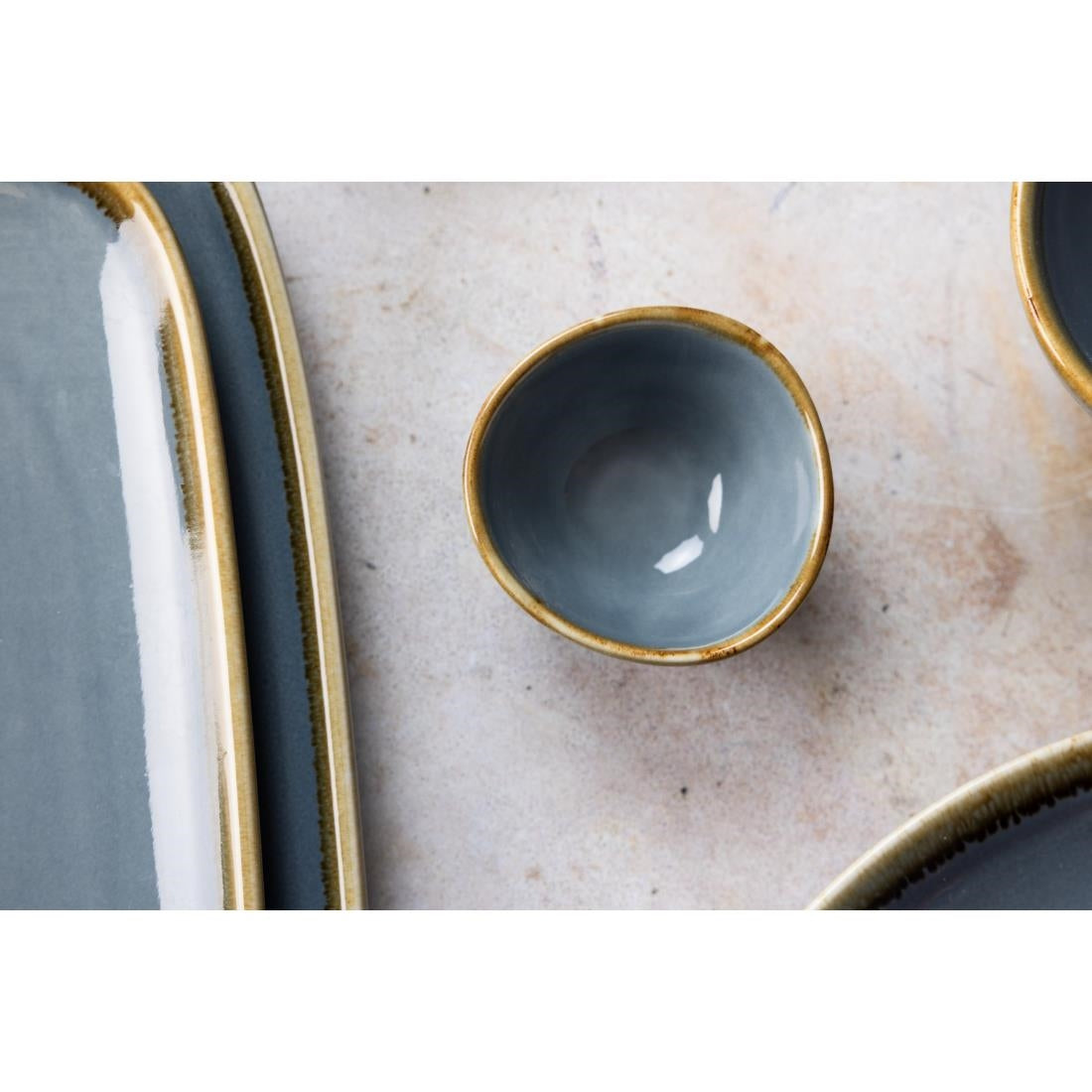 Olympia Kiln Dipping Pot Ocean 70mm - CP957