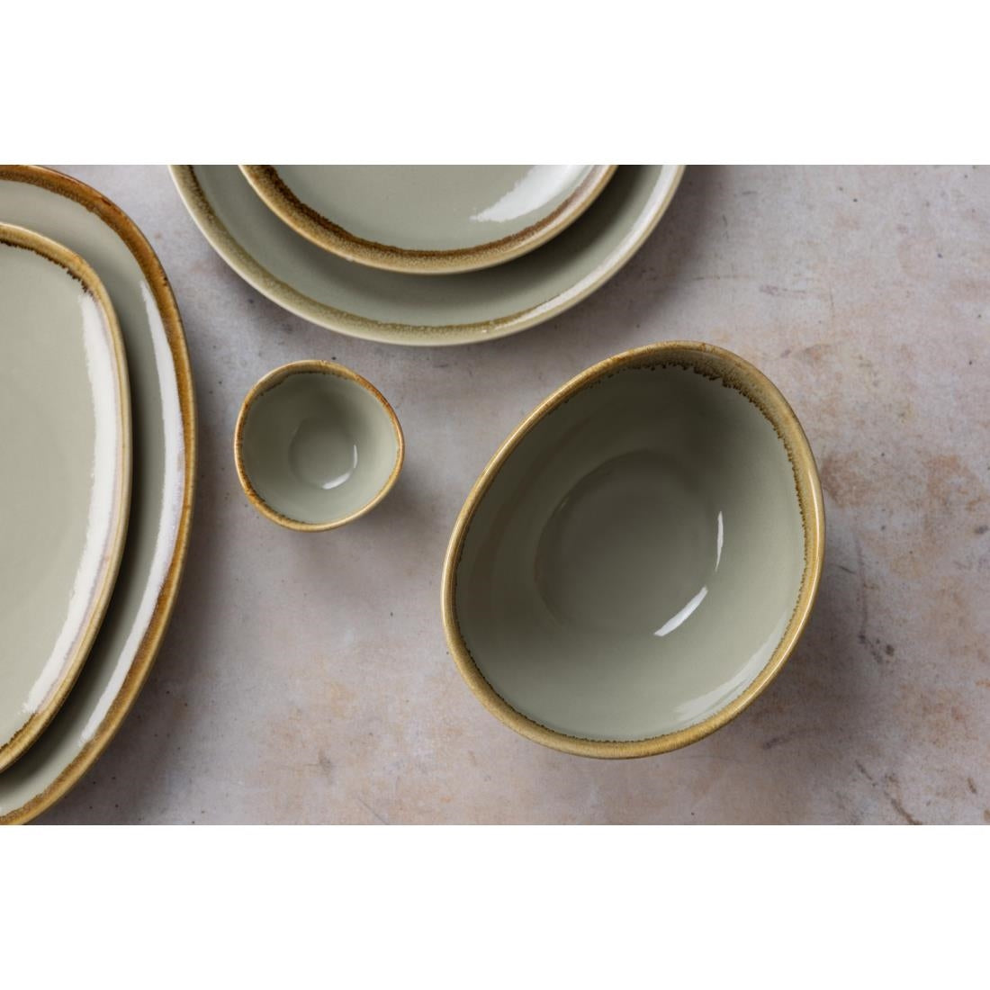 Olympia Kiln Dipping Pot Moss 70mm - CP959