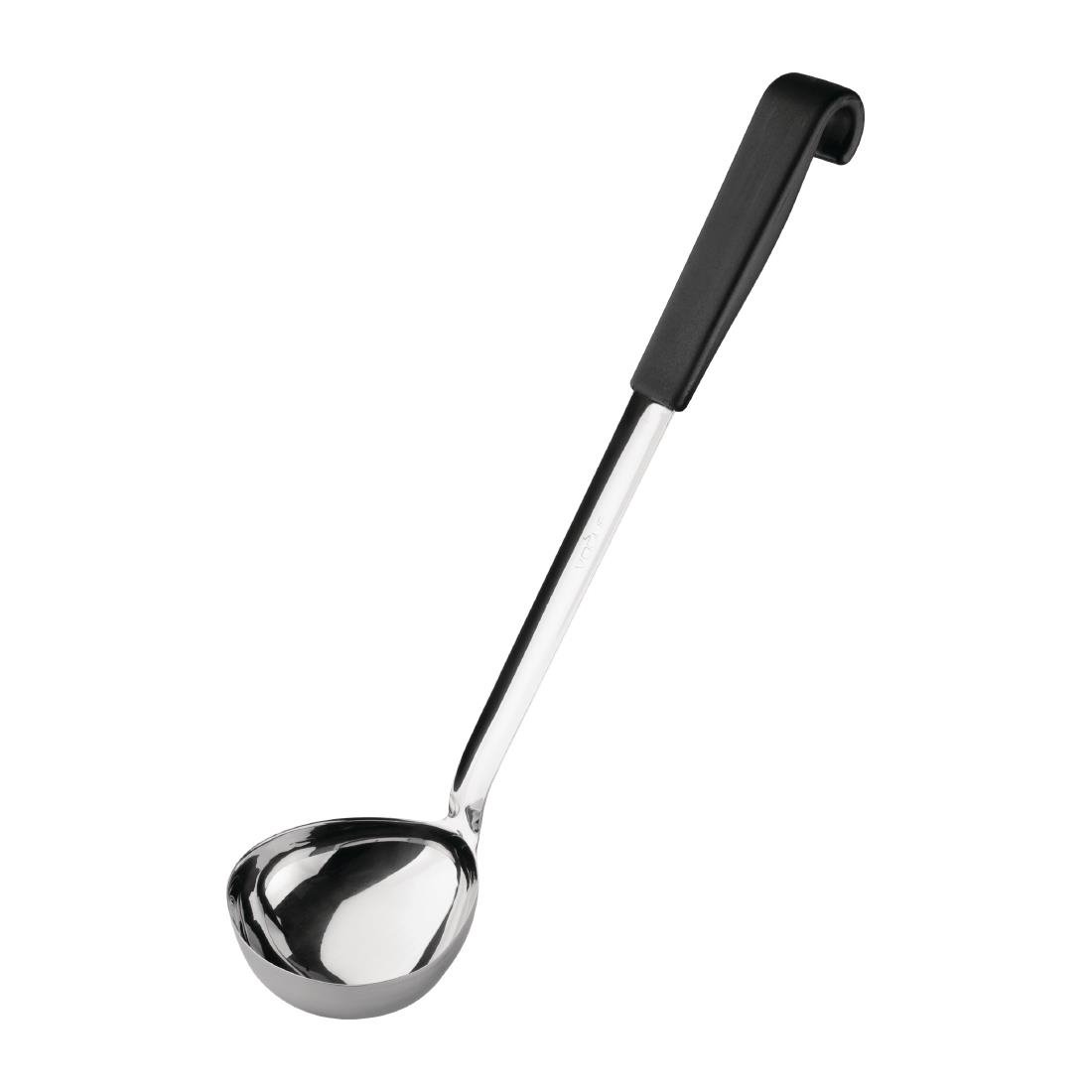 Vogue Ladle Black Handle 130ml - CS001