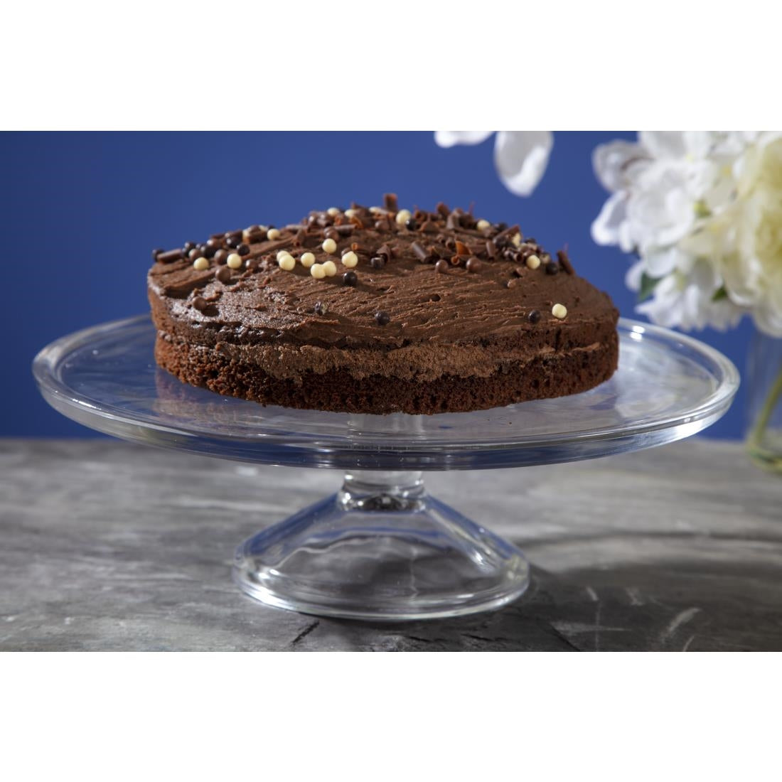 Olympia Glass Cake Stand Base - CS013