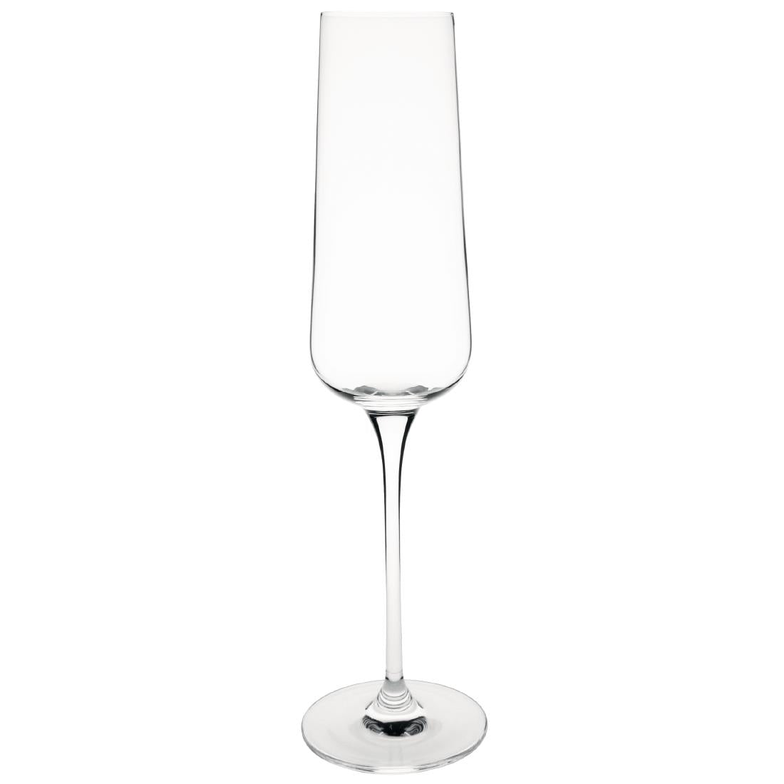 Olympia Claro One Piece Angular Champagne Glasses 270ml (6 Pack) - CS467