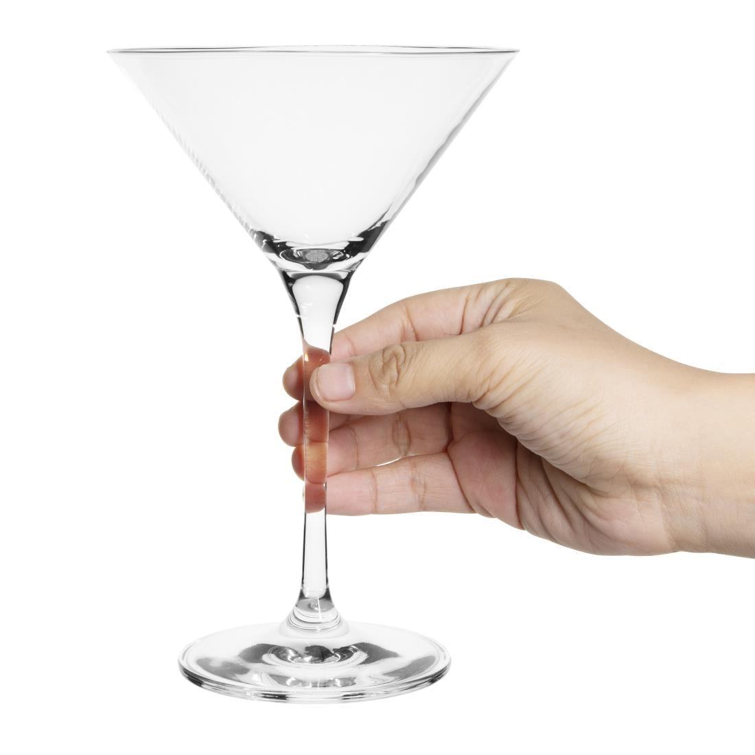 Olympia Campana One Piece Crystal Martini Glasses 260ml (6 Pack) - CS497