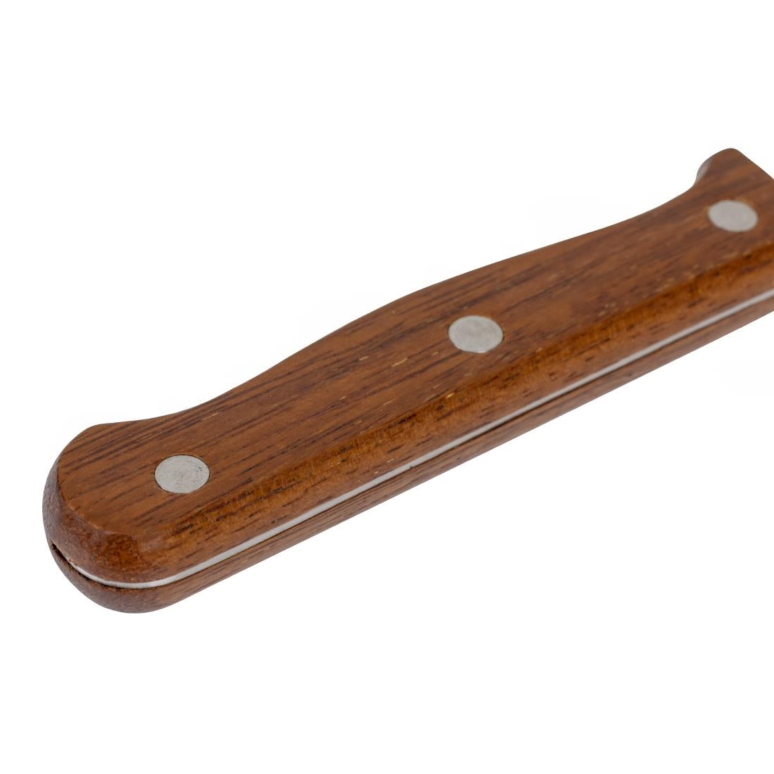 Olympia Rounded Steak Knives Wood (12 Pack) - CS717