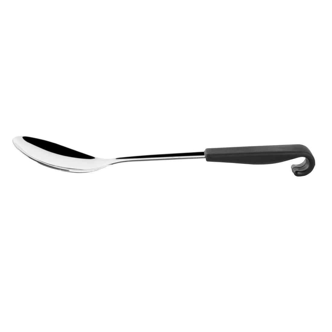 Vogue Serving Spoon Black Handle 340mm - CS910