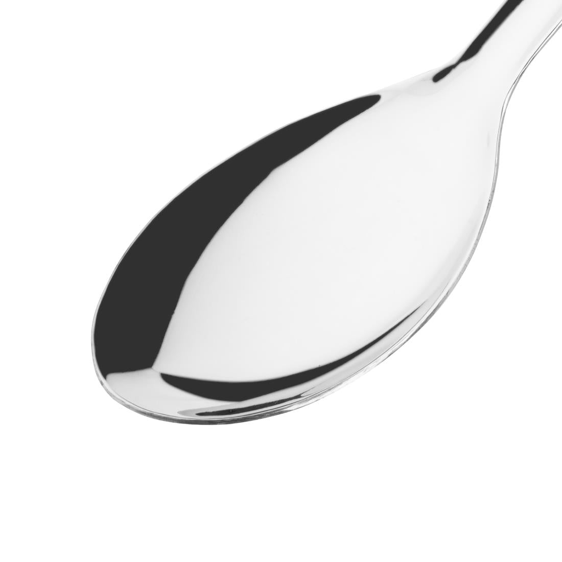 Vogue Serving Spoon Black Handle 340mm - CS910