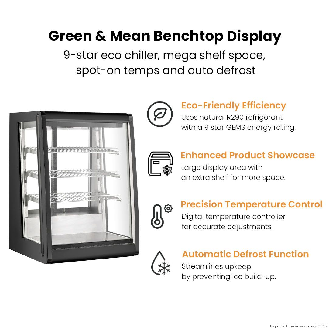 Bonvue Chilled Angled Counter-Top Food Display CTA-196
