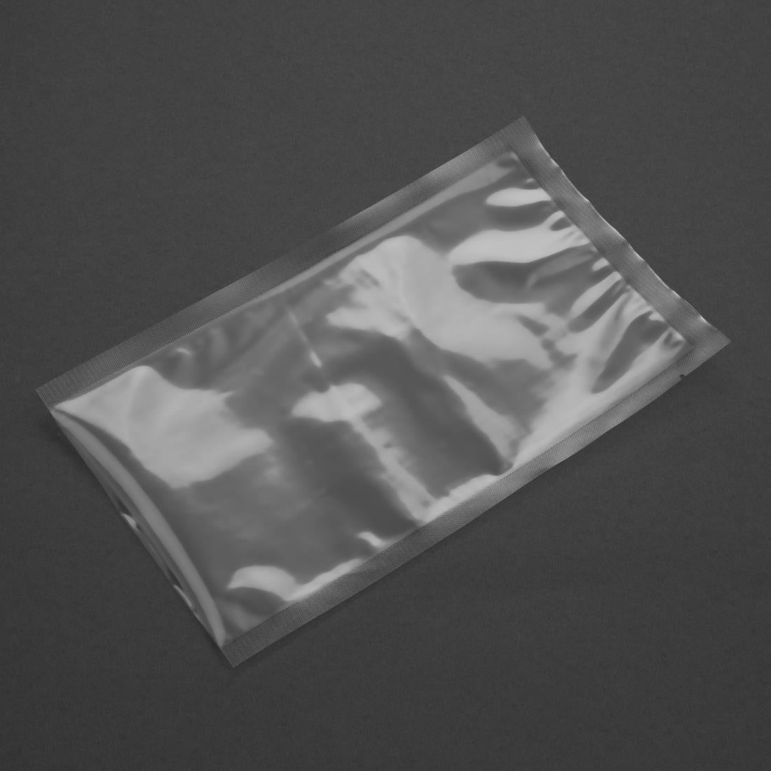 Vogue Clear Bags for Sealer/Chamber Vac Pack use - 150x250mm (Pack 100) - CU384