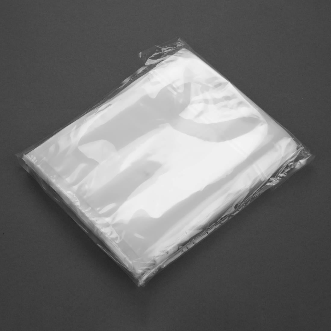 Vogue Clear Bags for Sealer/Chamber Vac Pack use - 200x250mm (Pack 100) - CU386
