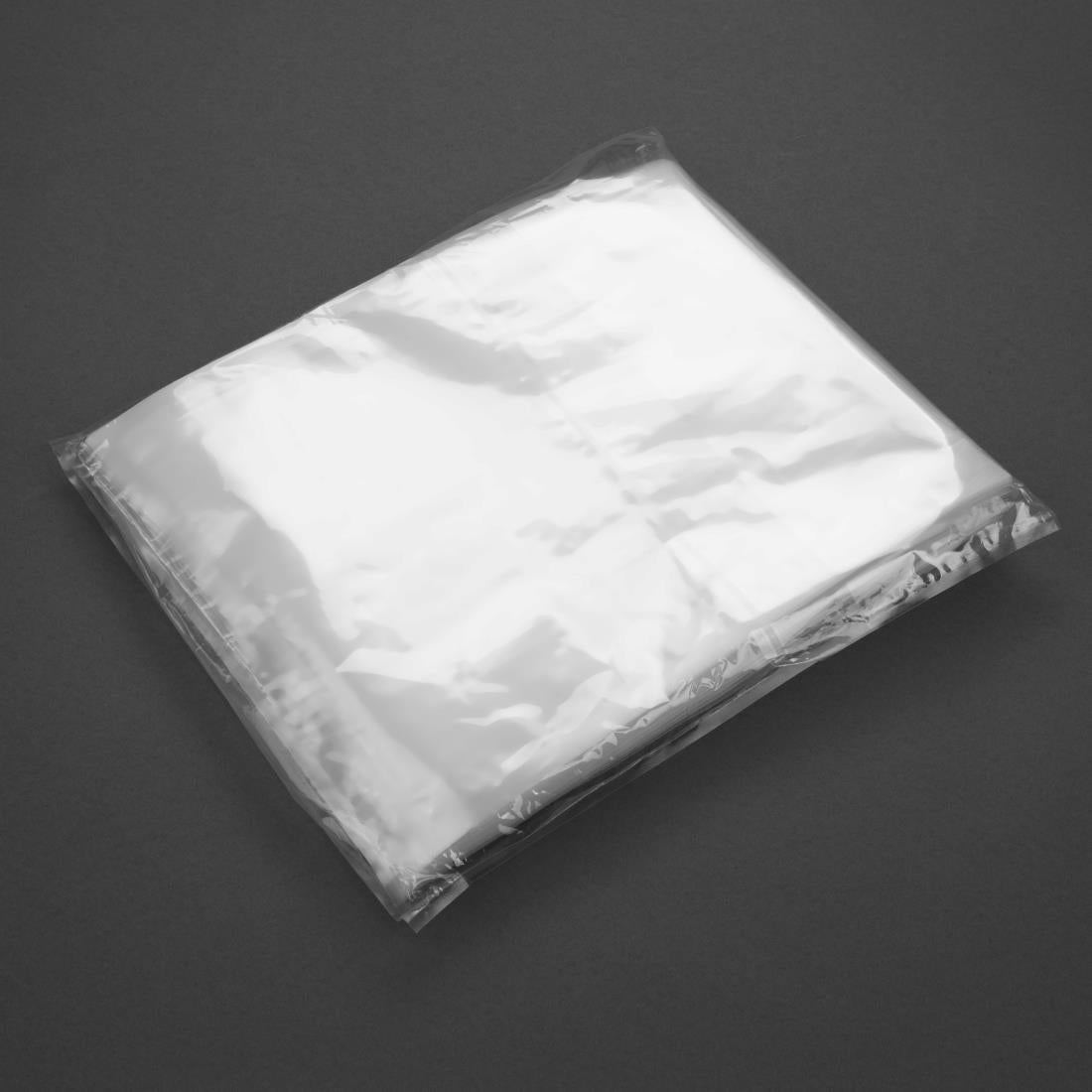 Vogue Clear Bags for Sealer/Chamber Vac Pack use - 250x300mm (Pack 100) - CU389