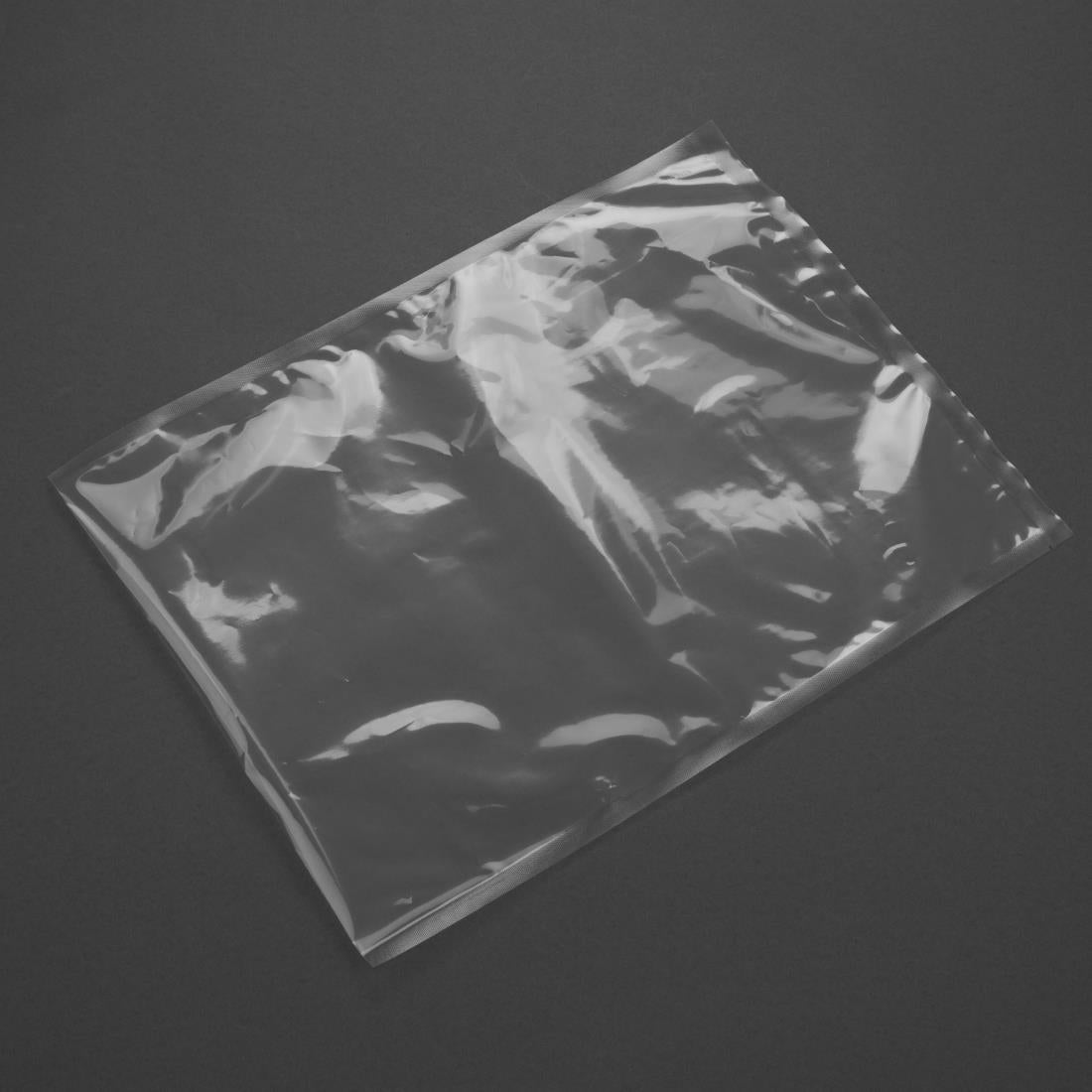 Vogue Clear Bags for Sealer/Chamber Vac Pack use - 300x400mm(Pack 50) - CU392