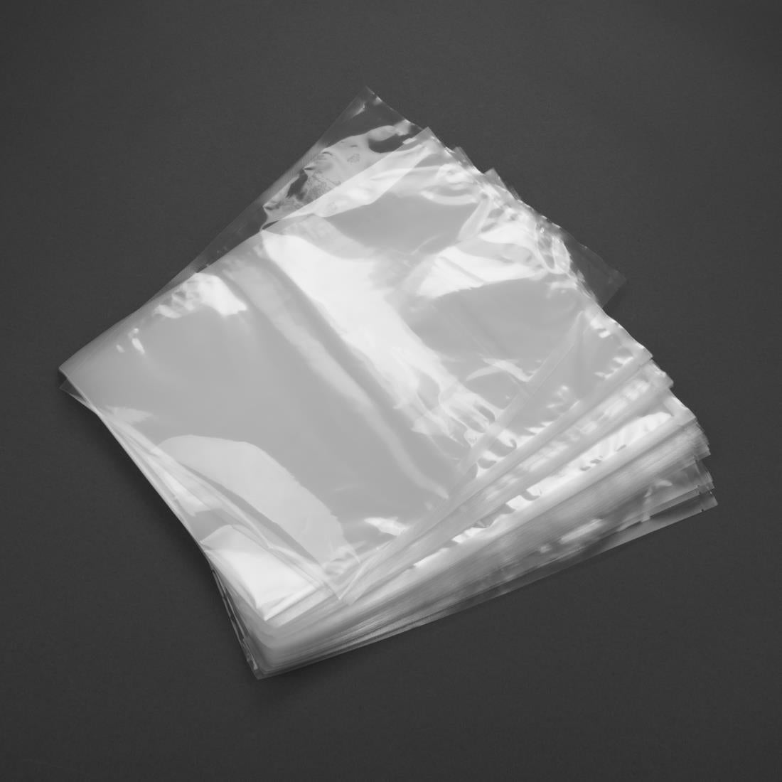Vogue Clear Bags for Sealer/Chamber Vac Pack use - 300x400mm(Pack 50) - CU392