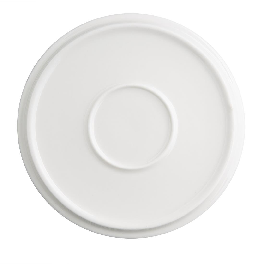 Olympia Fondant Plates Lemon 156mm (6 Pack) - CU411