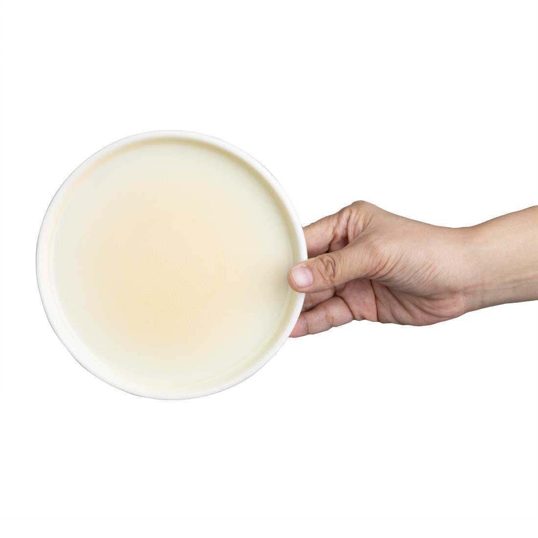 Olympia Fondant Plates Lemon 156mm (6 Pack) - CU411