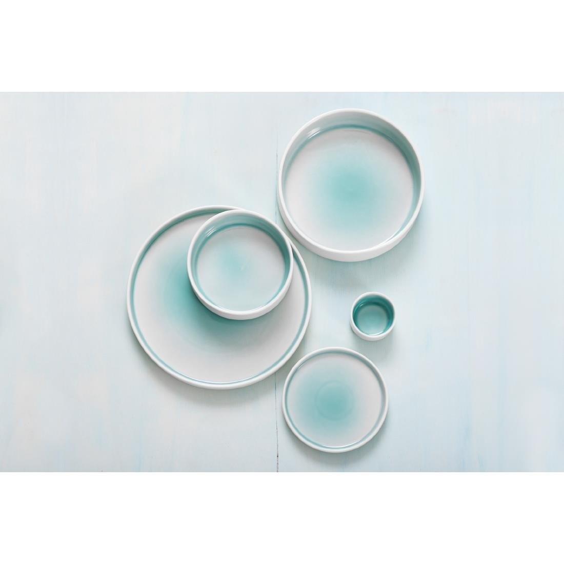 Olympia Fondant Plate Mint - 270mm (4 Pack) - CU434