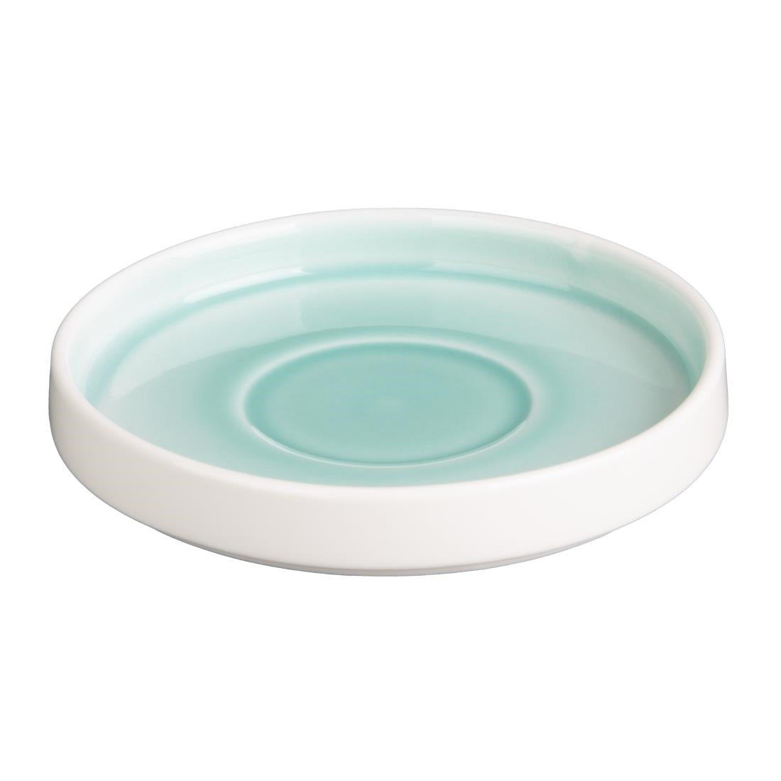 Olympia Fondant Saucers Mint 136mm for CU442 (6 Pack) - CU443