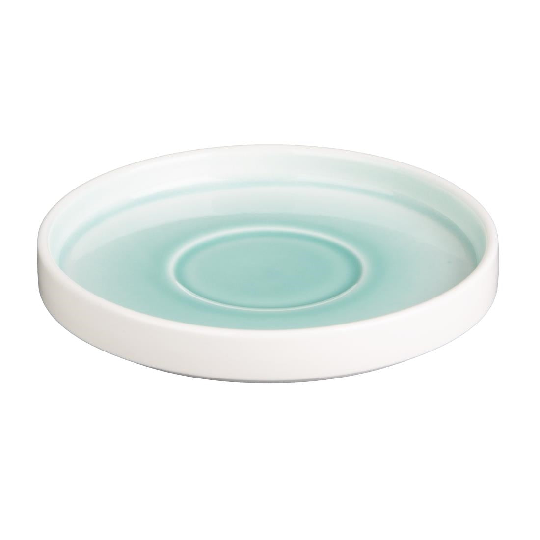 Olympia Fondant Saucers Mint 155mm for CU444 (6 Pack) - CU445