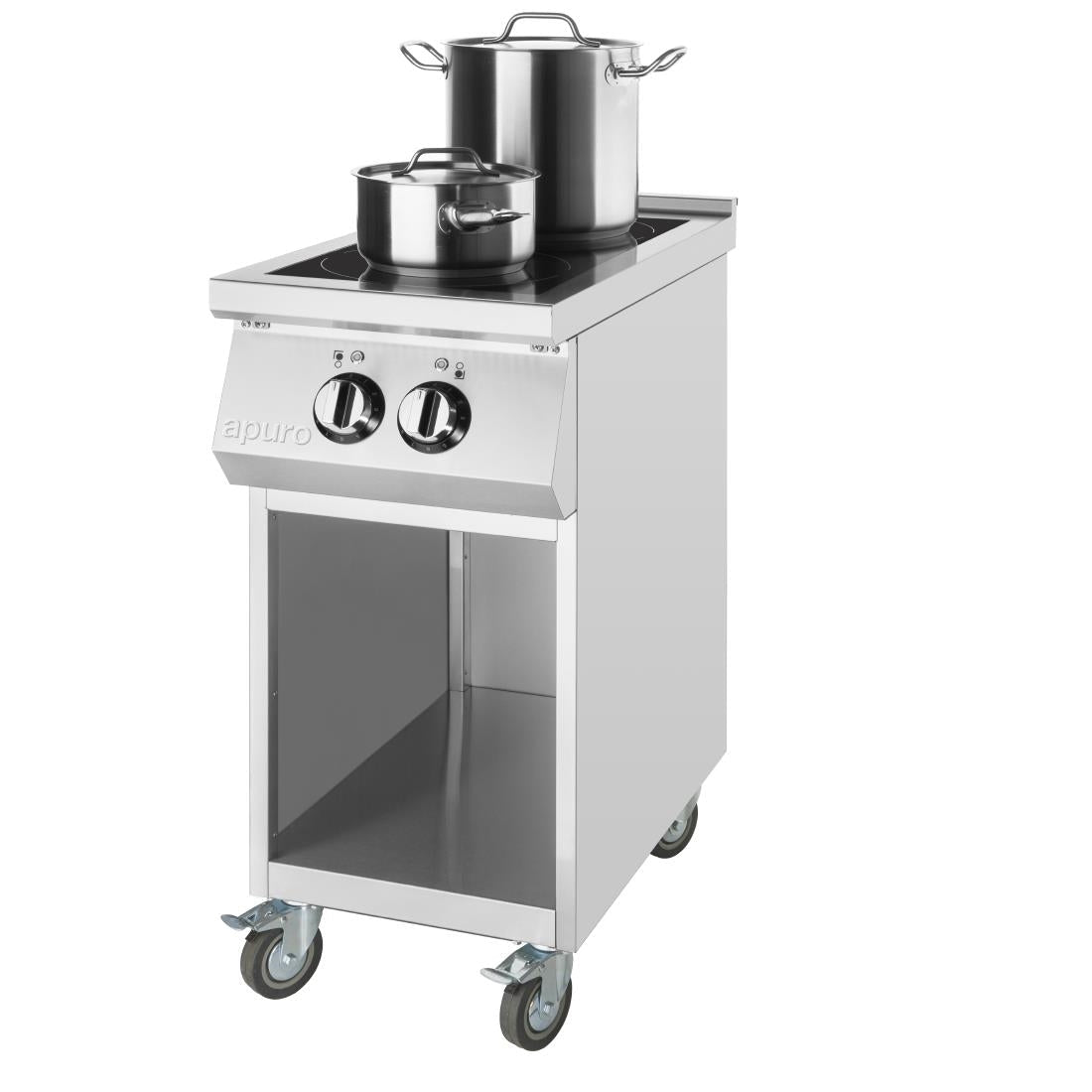 Apuro Freestanding 2 Zone Induction Hob - CU487-A