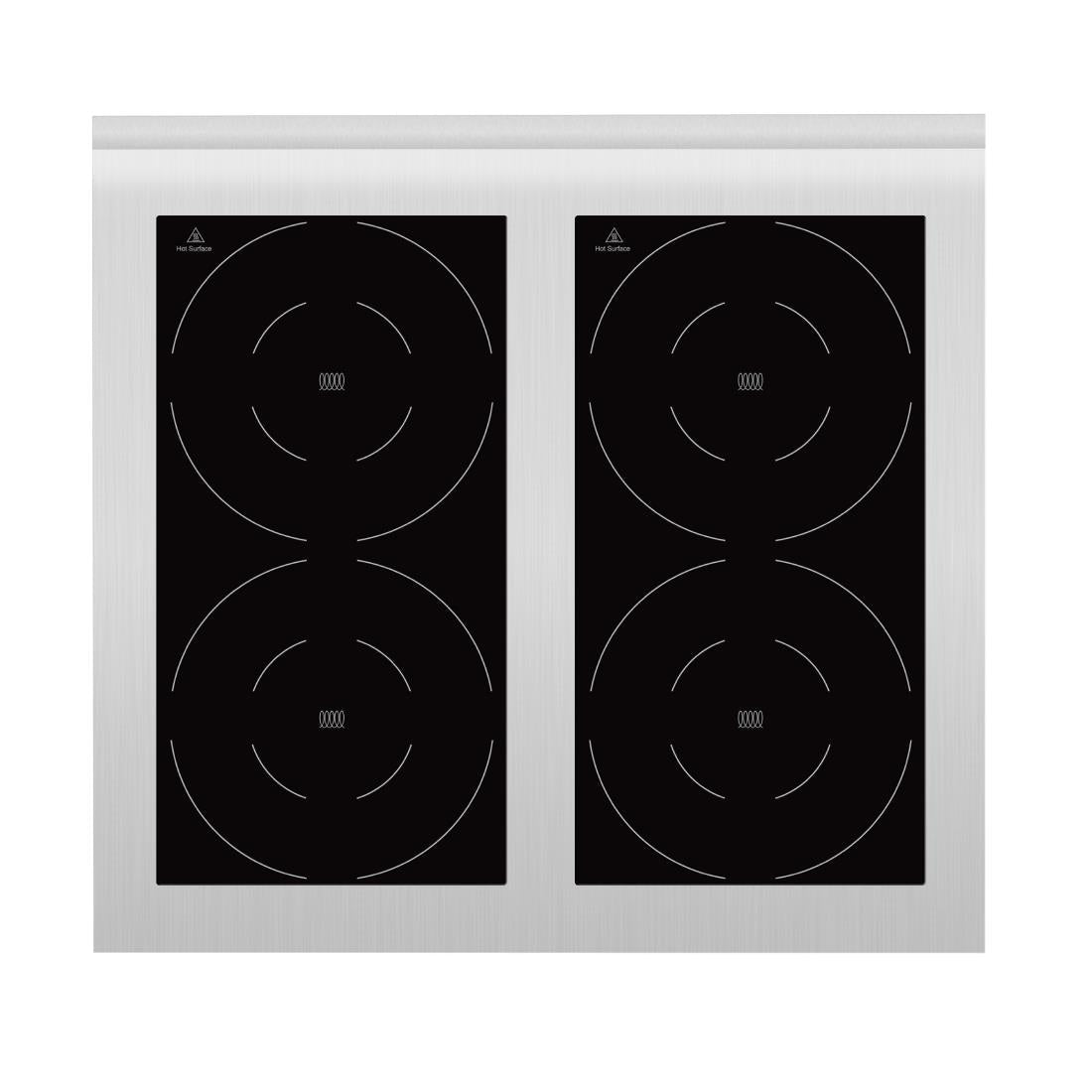 Apuro Freestanding 4 Zone Induction Hob - CU488-A