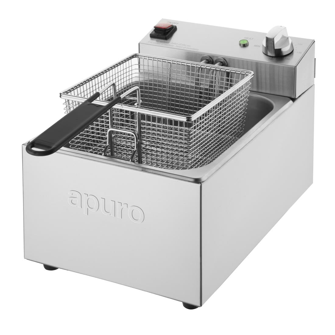 Apuro 5L Single Electric Fryer - CU617-A