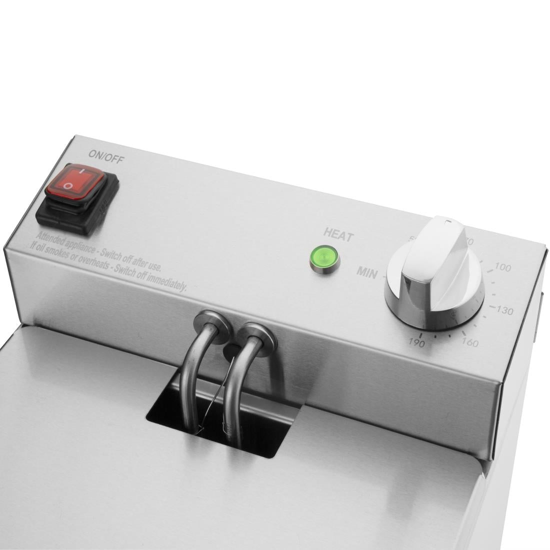 Apuro 5L Single Electric Fryer - CU617-A