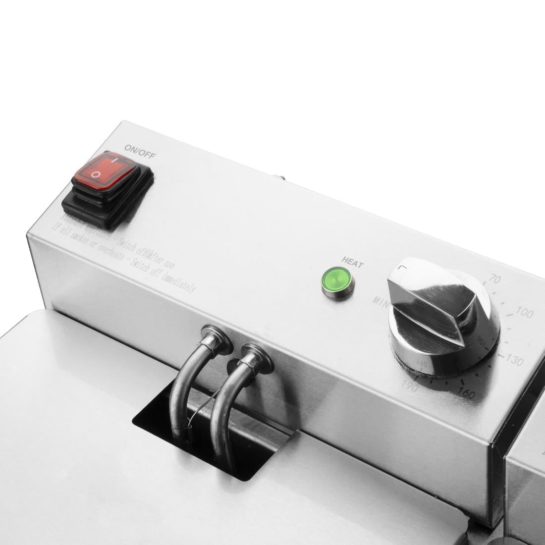 Apuro 5L Double Electric Fryer - CU619-A