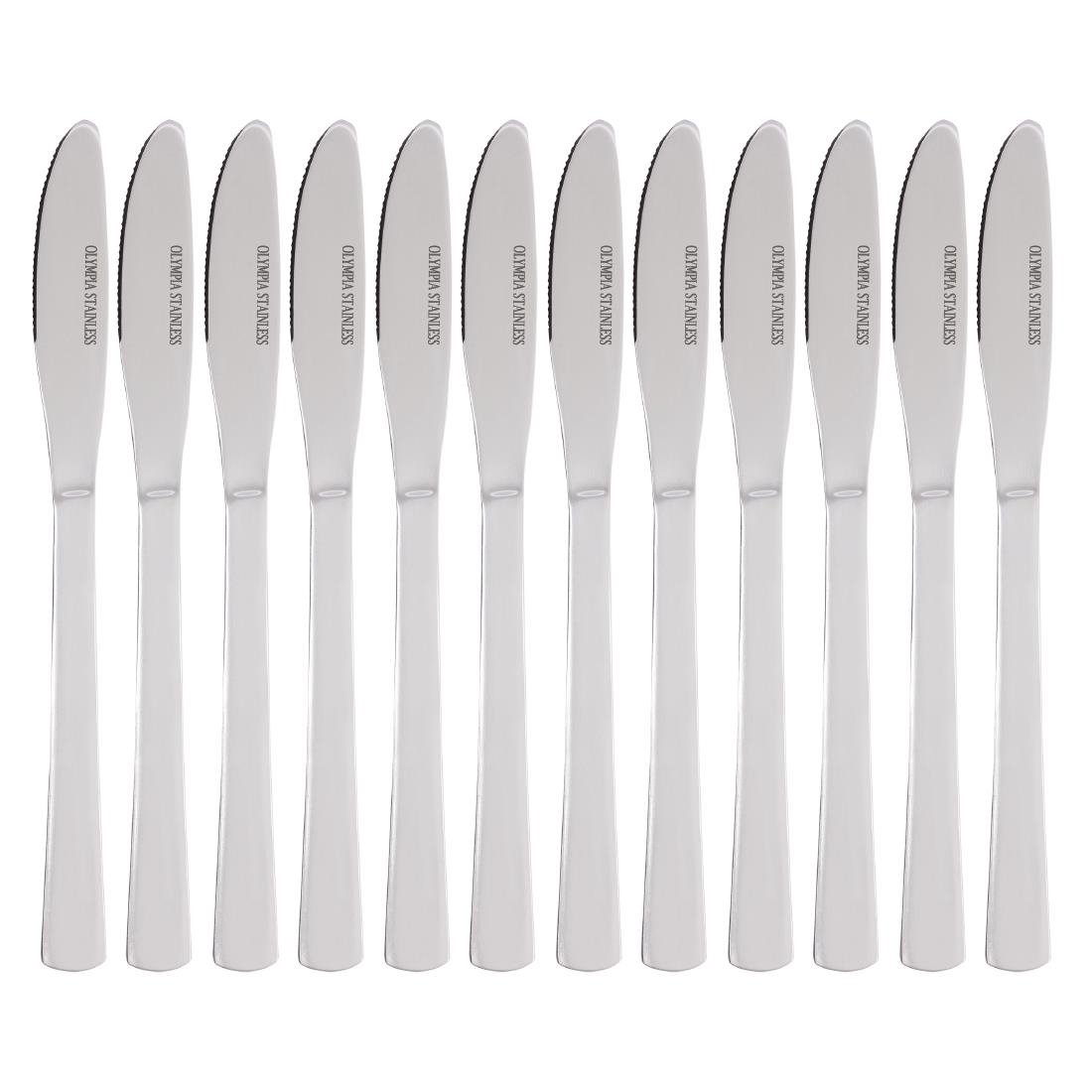 Olympia Clifton Dessert Knife (12 Pack) - CU784