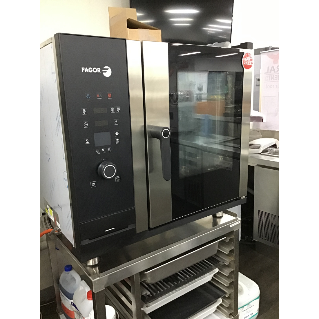 CLEARANCE - Fagor IKORE Concept 6 Trays Combi Oven - CW-061ERSWS-VIC1014