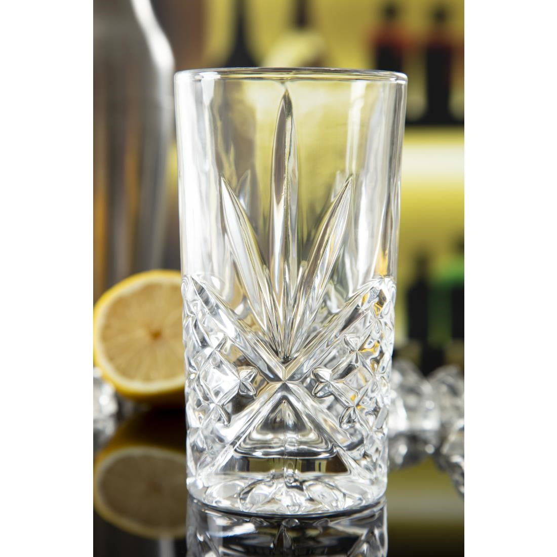 Olympia Old Duke Glass Tumblers 350ml (6 Pack) - CW392