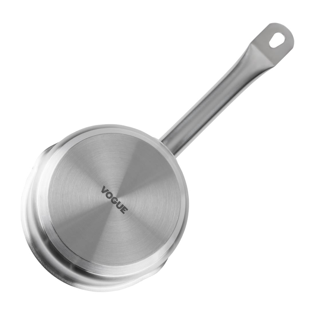 Vogue Stainless Steel Milk Pan 140mm - CX029