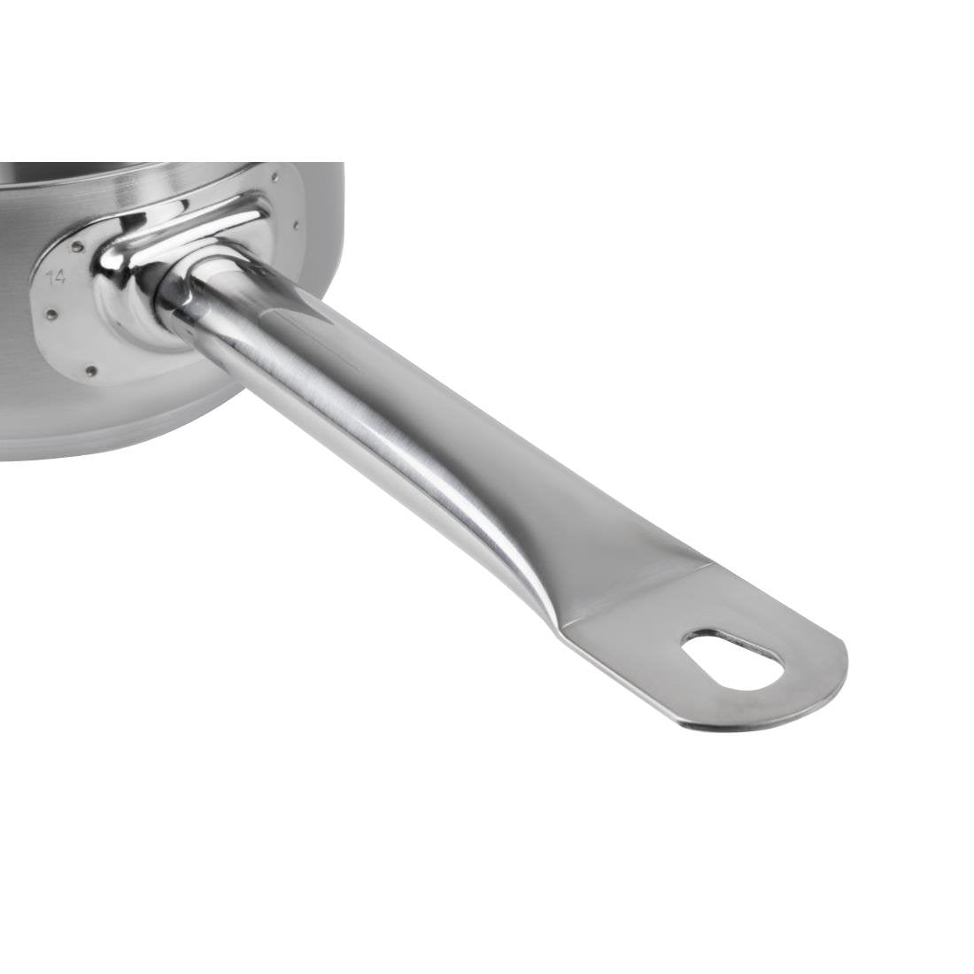 Vogue Stainless Steel Milk Pan 140mm - CX029