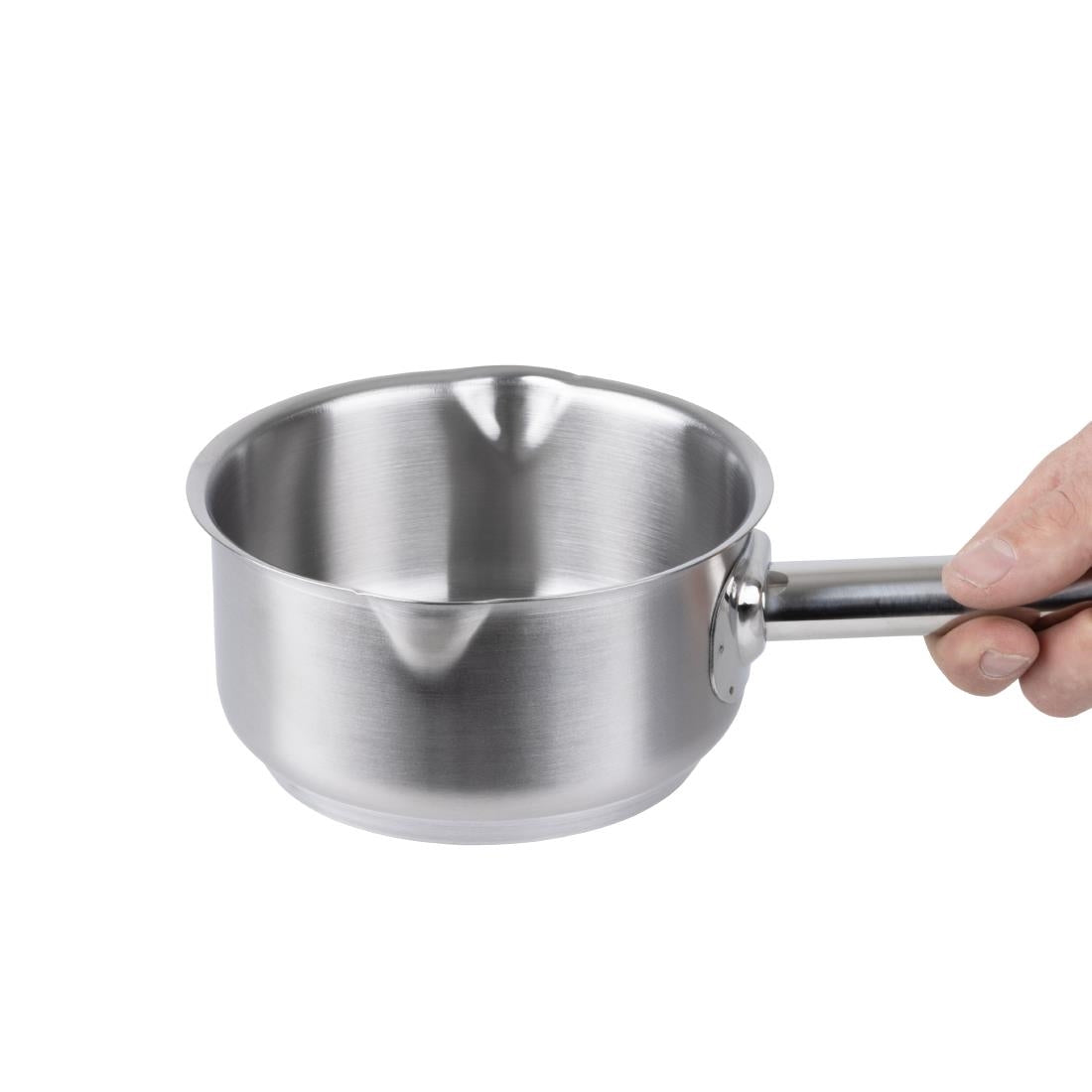 Vogue Stainless Steel Milk Pan 140mm - CX029