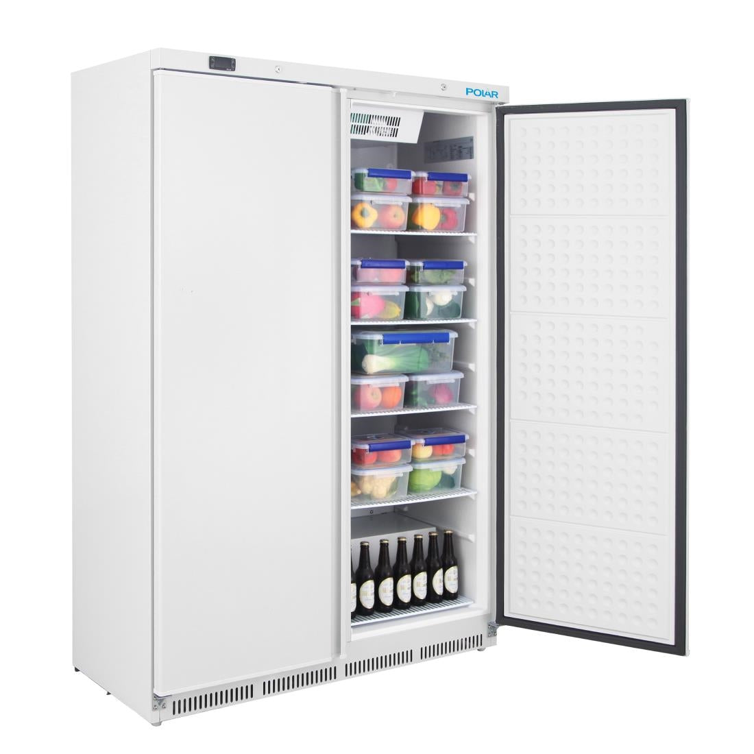 Polar C-Series Double Door Upright Fridge White 744Ltr - CZ781-A