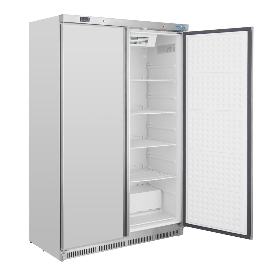 Polar C-Series Double Door Fridge Stainless Steel - CZ783-A